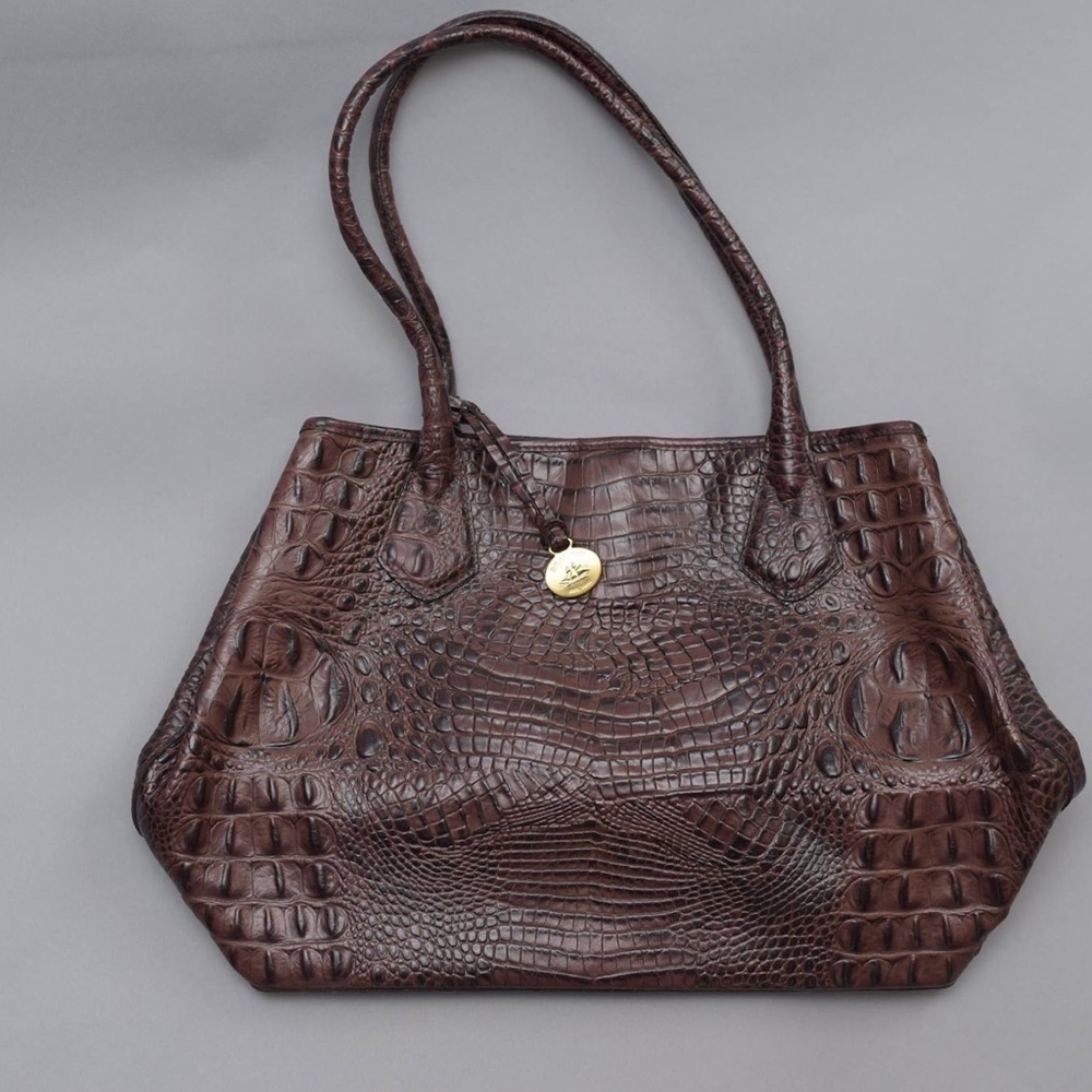 Julian Melbourne Brahmin Tote- Pecan